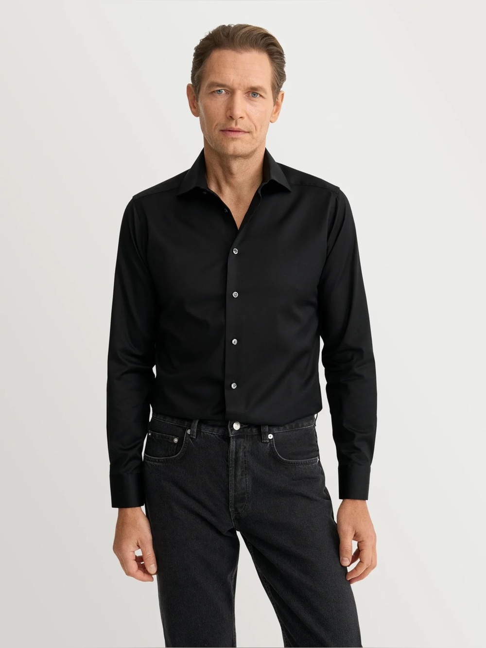 Eton Solid Signature Twill Shirt